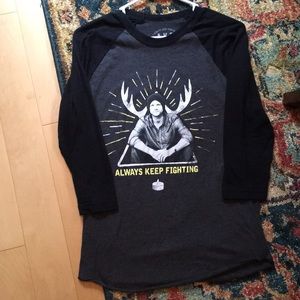 Jared Padalecki Always Keep Fighting Raglan